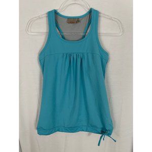 Athleta Tank Top Womens XS Blue Sleeveless Scoop Neck Racerback Running Shirt
